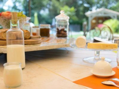 petit déjeuner dans la maison d'hôtes dans le Var